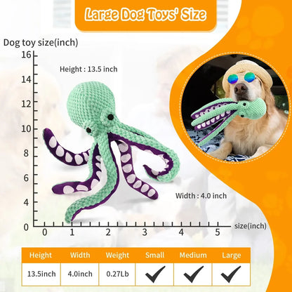 Octopus Plush Pet Toy