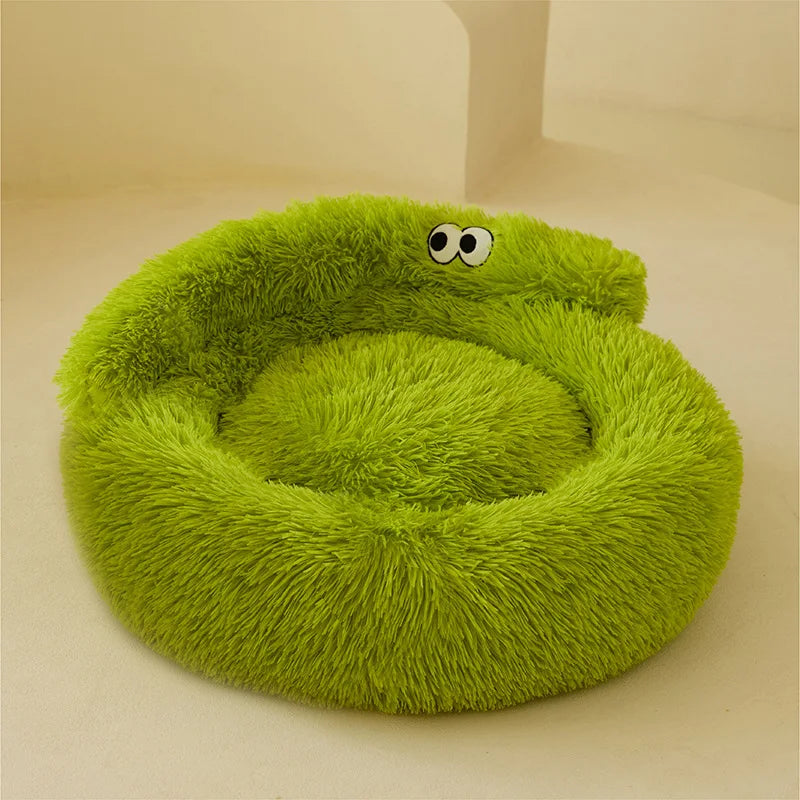 Soft Long Plush Best Pet Dog / Cat Bed