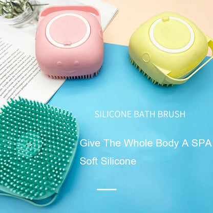 Pet Soft Silicone Bathing Brush