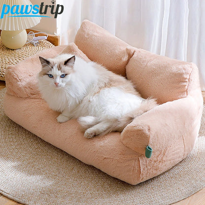 Luxury Sofa Warm Pet Bed for Small Medium Dogs Cats