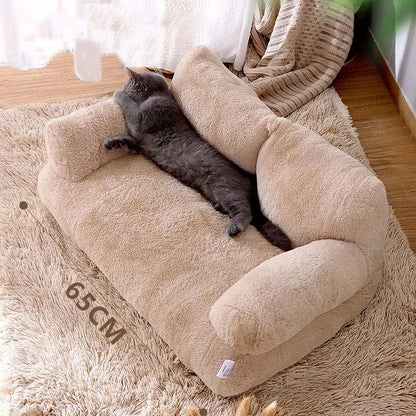 Luxury Sofa Warm Pet Bed for Small Medium Dogs Cats