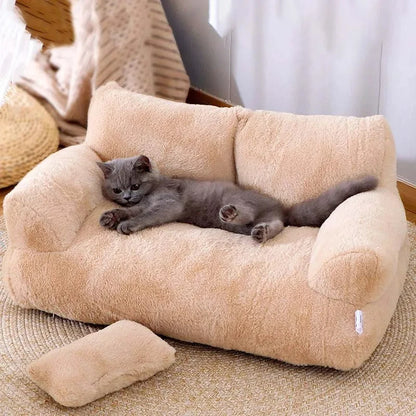 Luxury Sofa Warm Pet Bed for Small Medium Dogs Cats