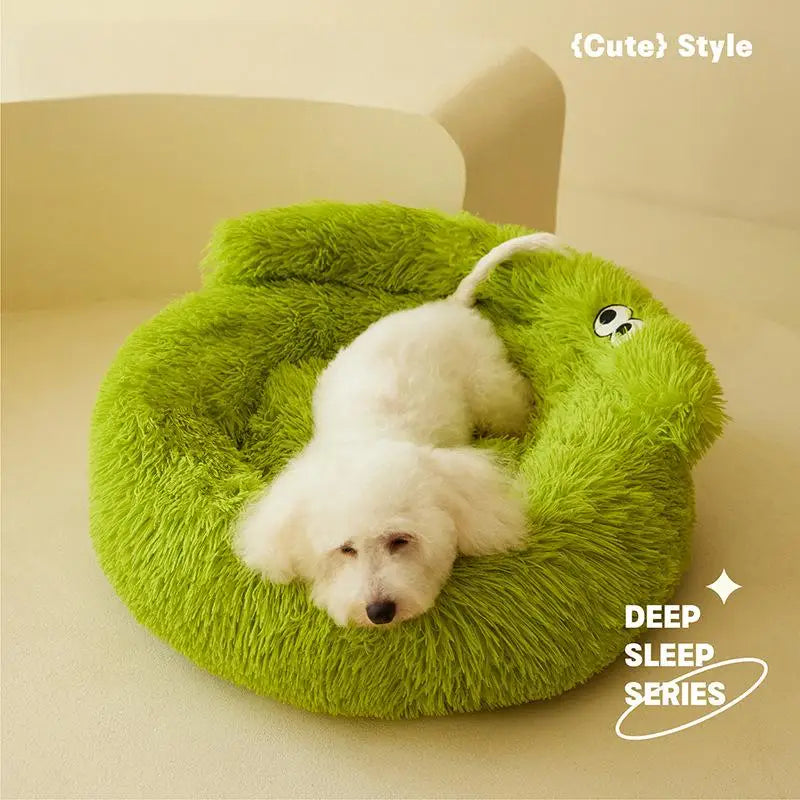 Soft Long Plush Best Pet Dog / Cat Bed