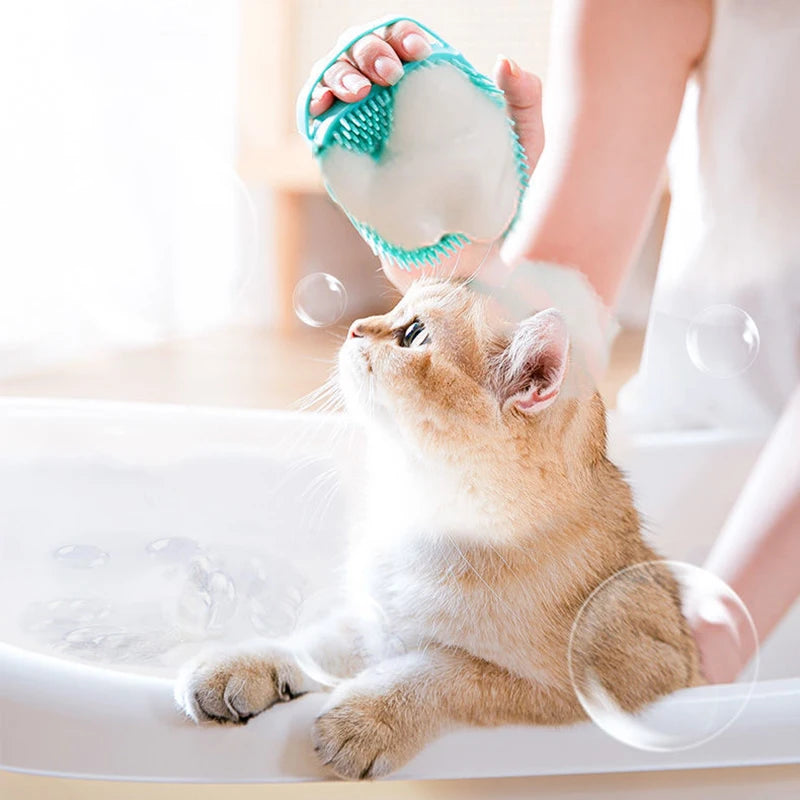 Pet Soft Silicone Bathing Brush