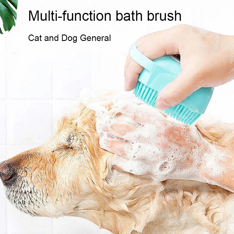 Pet Soft Silicone Bathing Brush