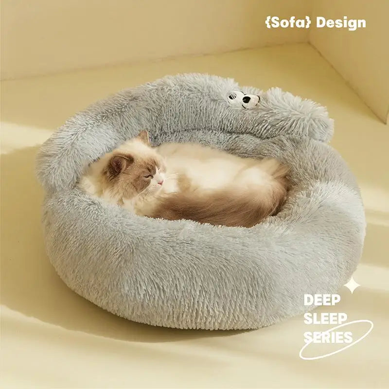 Soft Long Plush Best Pet Dog / Cat Bed