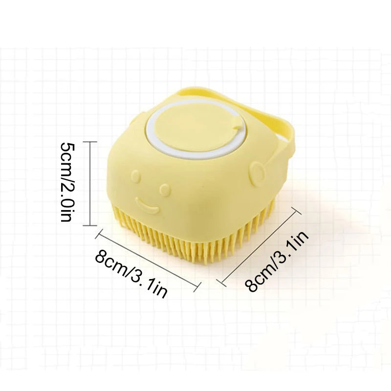 Pet Soft Silicone Bathing Brush