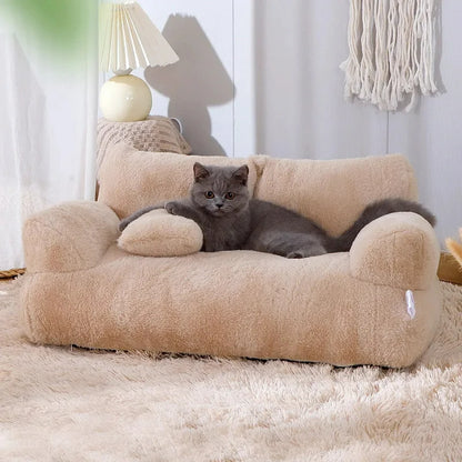 Luxury Sofa Warm Pet Bed for Small Medium Dogs Cats