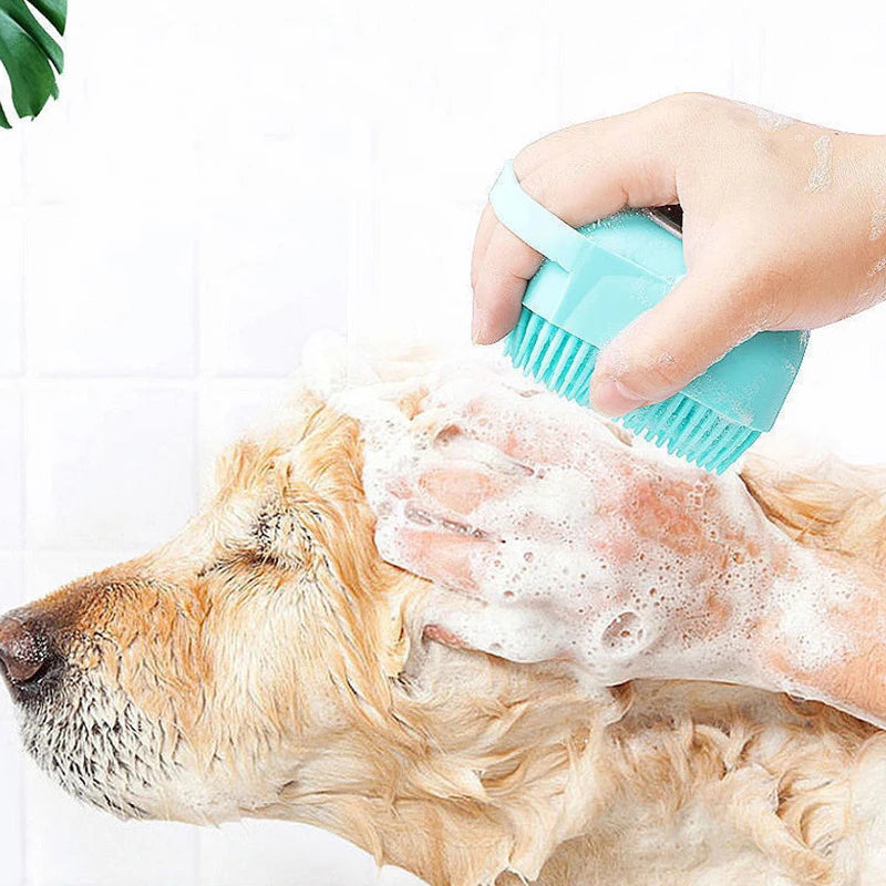 Pet Soft Silicone Bathing Brush